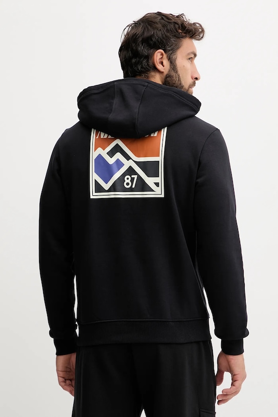 Napapijri felső B-Guide nyomtatásos fekete NP0A88V49411