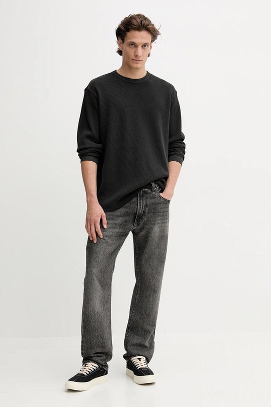 Levi's sweter bawełniany A9249 czarny AW25