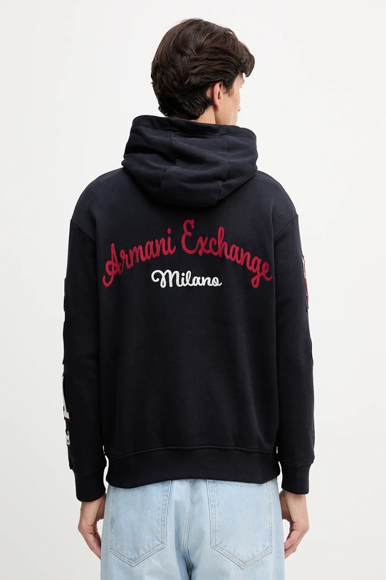 Odzież Armani Exchange bluza bawełniana XM000749.AF12656 granatowy