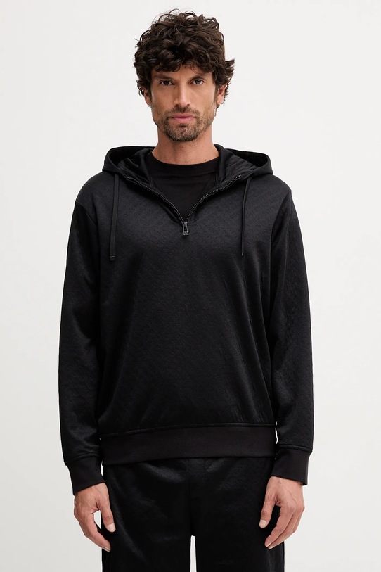 Armani Exchange bluza z kapturem czarny XM001355.AF16259