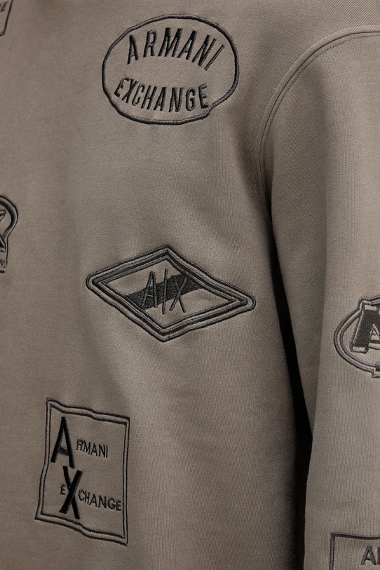 Armani Exchange bluza bawełniana XM001881.AF16281 szary