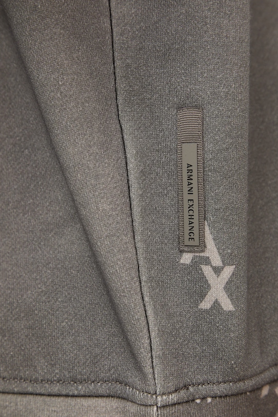 Bavlněná mikina Armani Exchange XM001893.AF10830 šedá