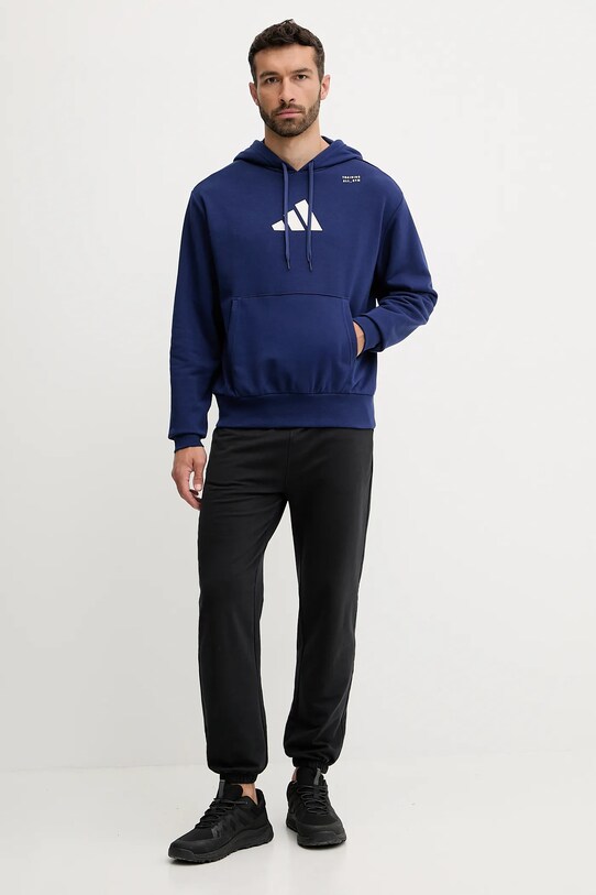 adidas Performance bluza treningowa Category Training Graphic JM8974 granatowy AW25