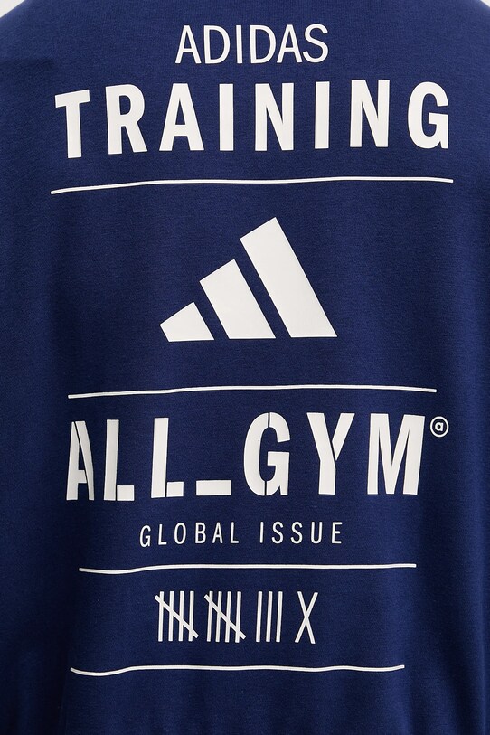 adidas Performance bluza treningowa Category Training Graphic JM8974 granatowy