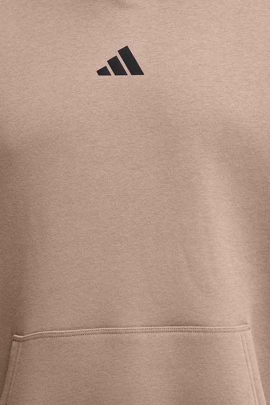 Tréninková mikina adidas Performance POWER JZ6250 hnědá