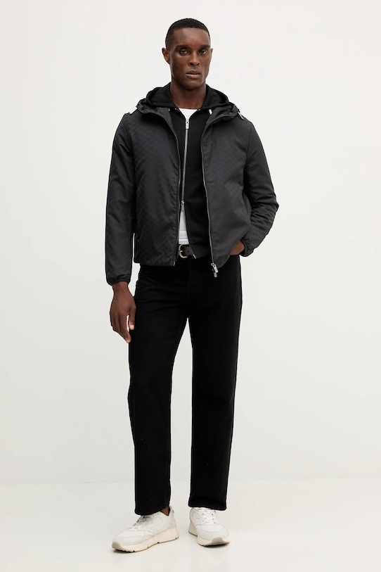 Mikina Emporio Armani 8N1MG0.1JBTZ čierna AW25