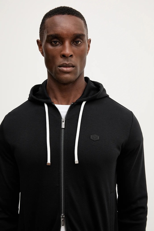Mikina Emporio Armani čierna 8N1MG0.1JBTZ