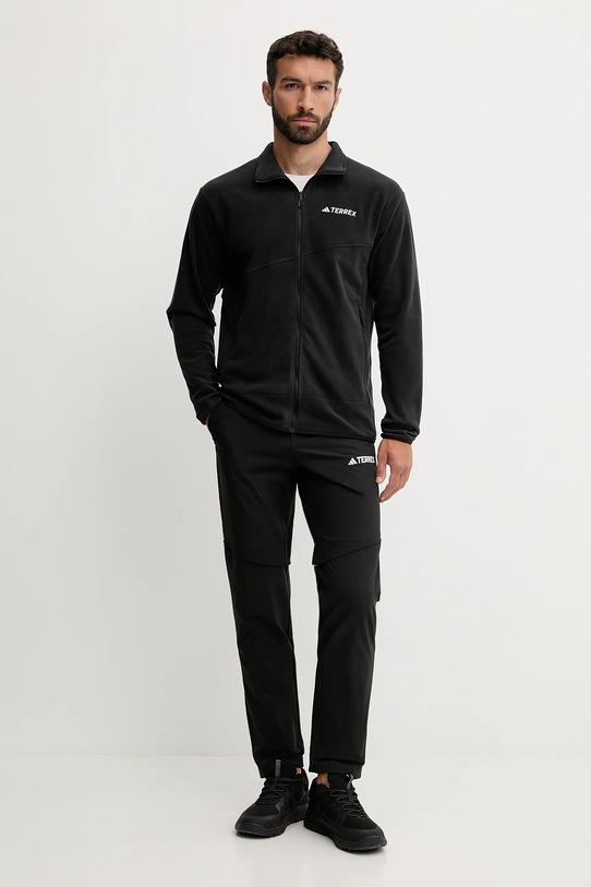 Φούτερ εξωτερικού χώρου adidas TERREX Multi IZ3294 μαύρο AW25