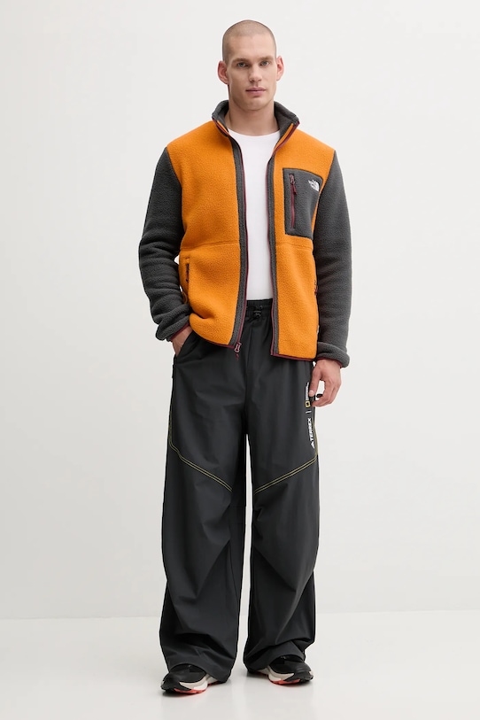 Outdoorová mikina The North Face Yumiori NF0A883REOD1 oranžová AW25