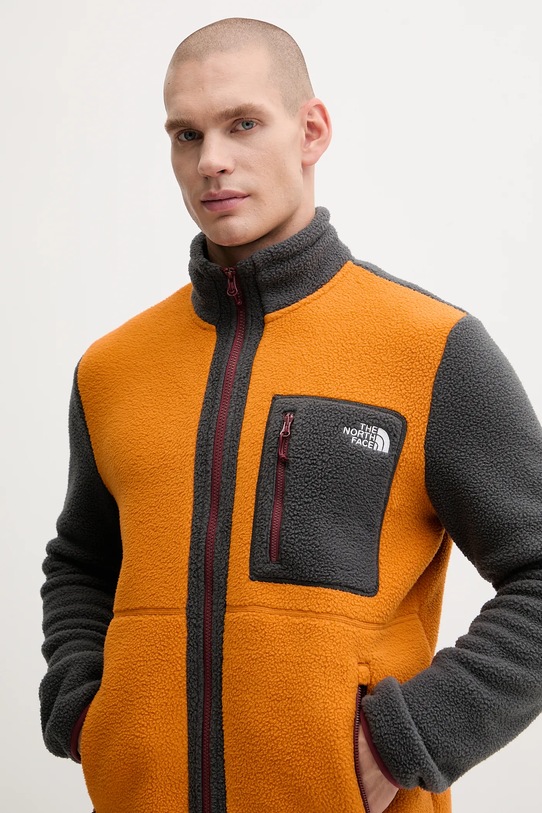 Outdoorová mikina The North Face Yumiori oranžová NF0A883REOD1