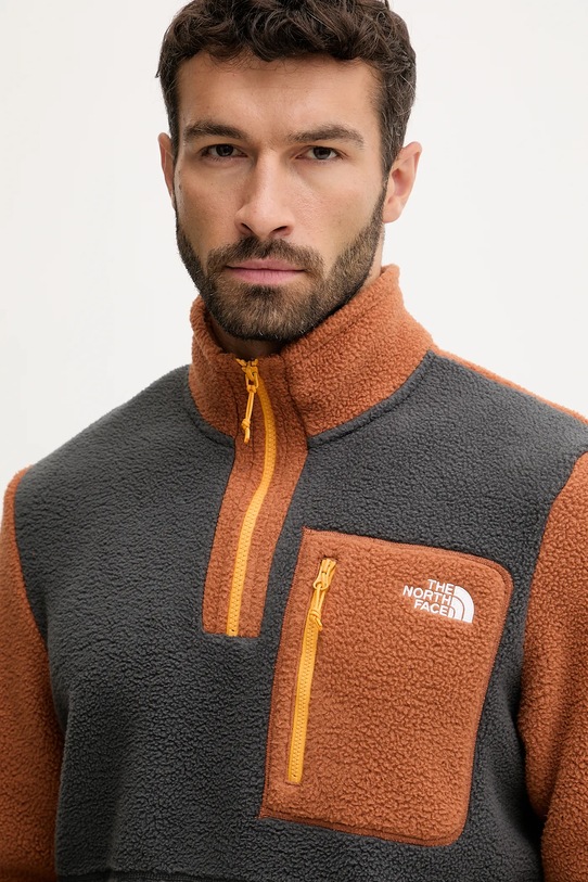 Αθλητική μπλούζα The North Face Yumiori γκρί NF0A883SEOF1