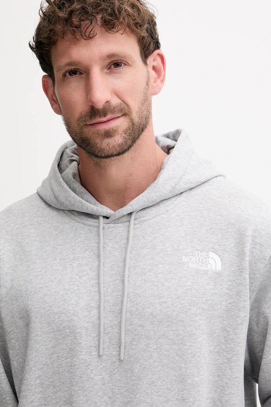 Суичър The North Face Essential сив NF0A89ESDYX1