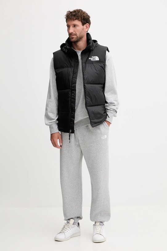 Μπλούζα The North Face Essential NF0A89ETDYX1 γκρί AW25