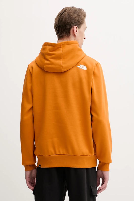 Îmbrăcăminte The North Face bluză Simple Dome NF0A89FCBRO1 portocaliu