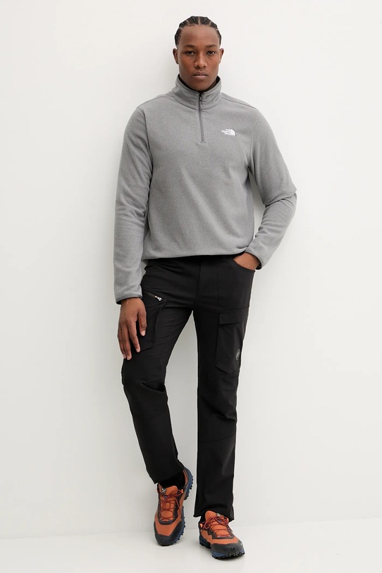 Outdoorová mikina The North Face NF0A8D0QCQI1 šedá AW25