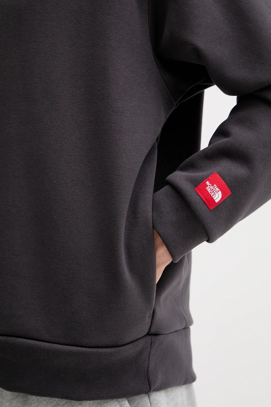 Mikina The North Face Redbox NF0A8EFZ0SA1 šedá