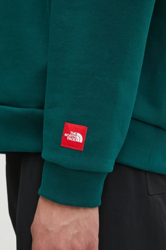 Mikina The North Face Redbox zelená NF0A8EFZ1KI1