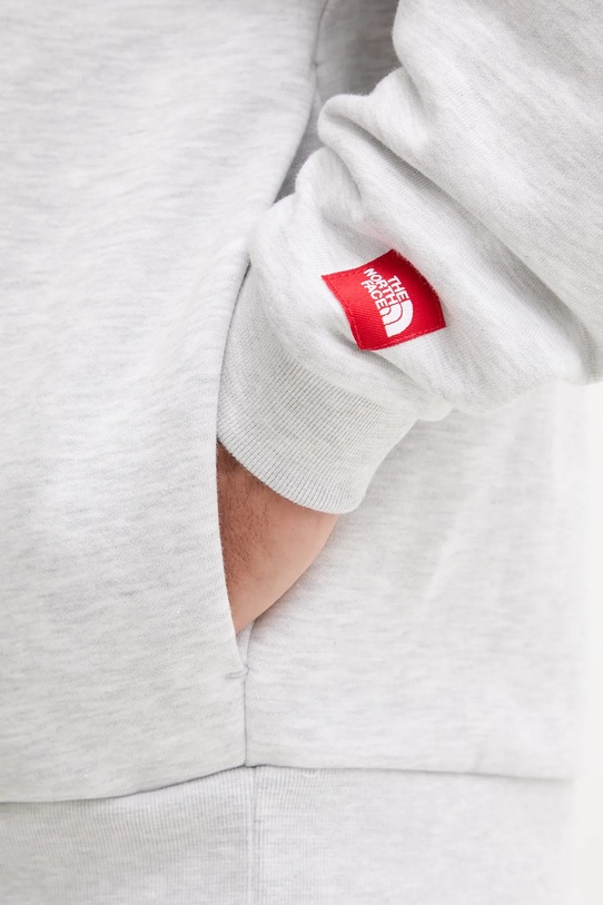 The North Face bluză Redbox NF0A8EFZE041 gri