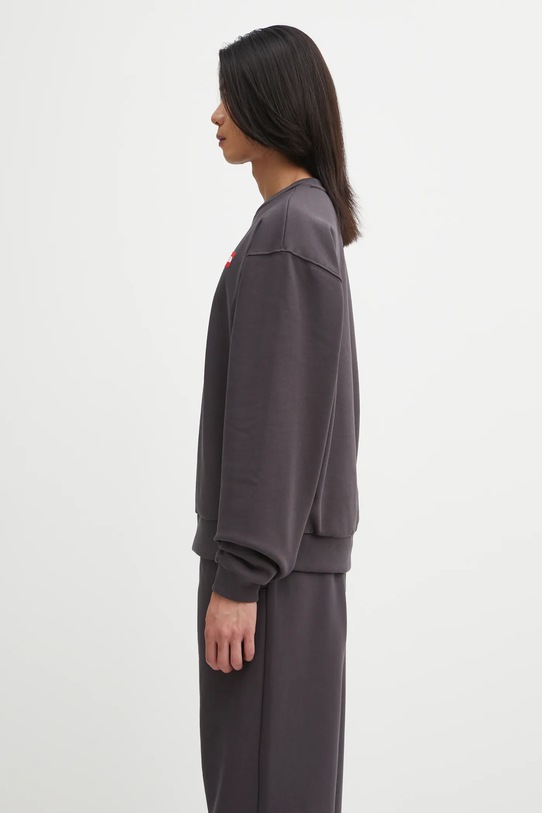 The North Face felpa Redbox NF0A8EG10SA1 grigio AW25