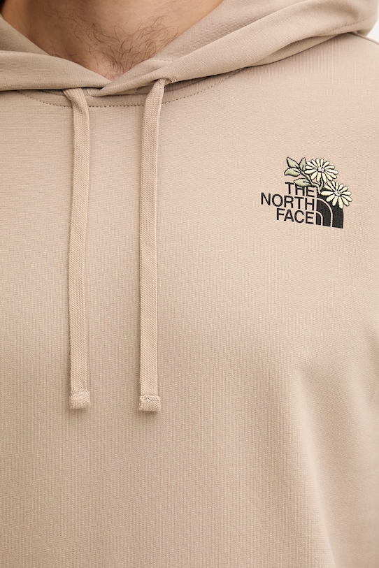 The North Face bluza bawełniana Flowe Dome NF0A8EGZBOX1 beżowy