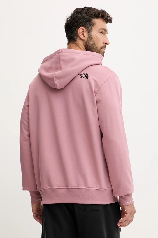 Ρούχα Βαμβακερή μπλούζα The North Face Flowe Dome NF0A8EGZHCS1 ροζ