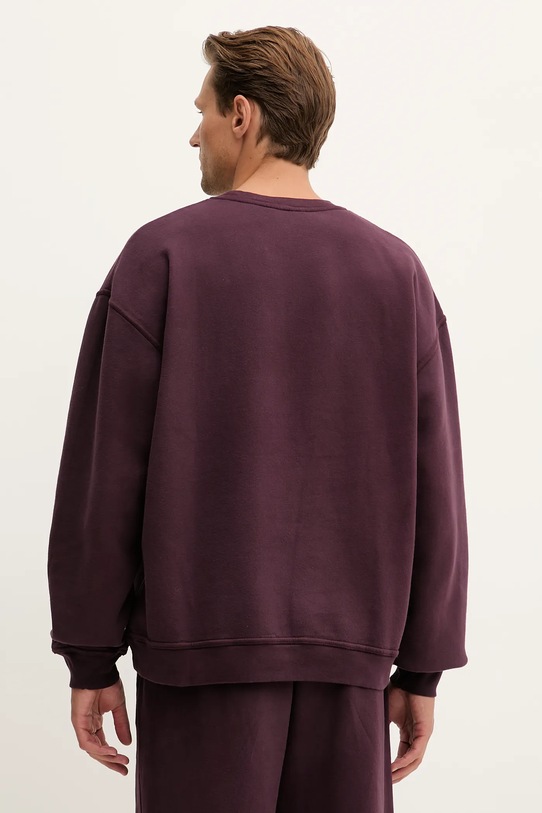 Odzież American Vintage bluza bawełniana MPLI03B fioletowy