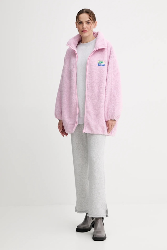 Mikina American Vintage MBAP03B sivá AW25