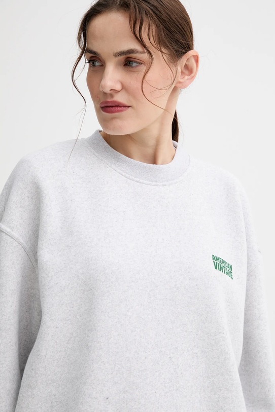 Mikina American Vintage sivá MBAP03B