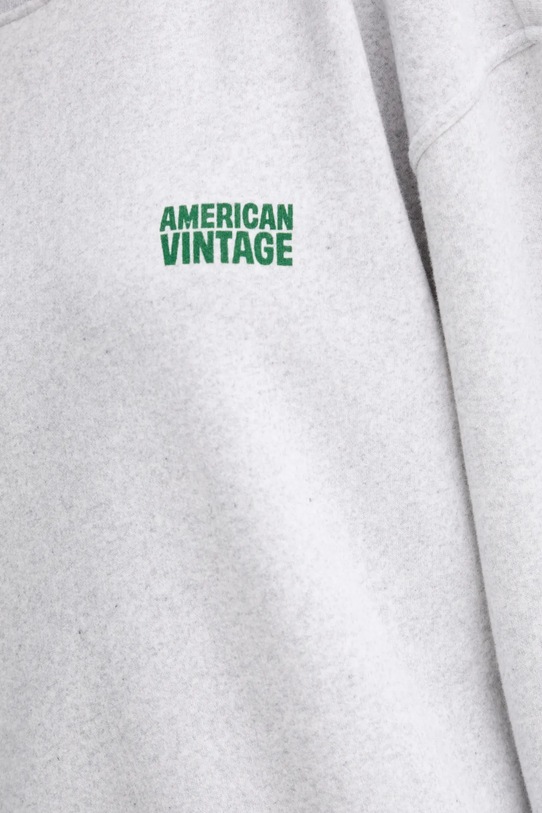 Кофта American Vintage MBAP03B серый
