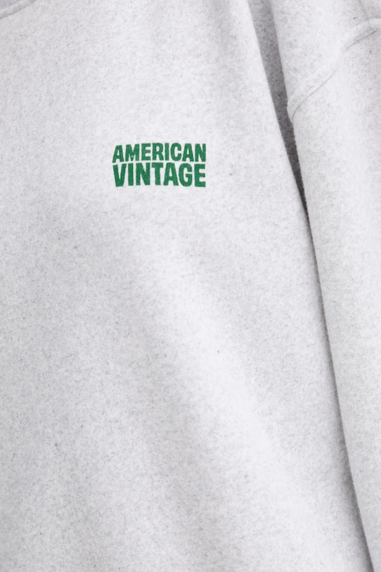 Mikina American Vintage MBAP03B sivá