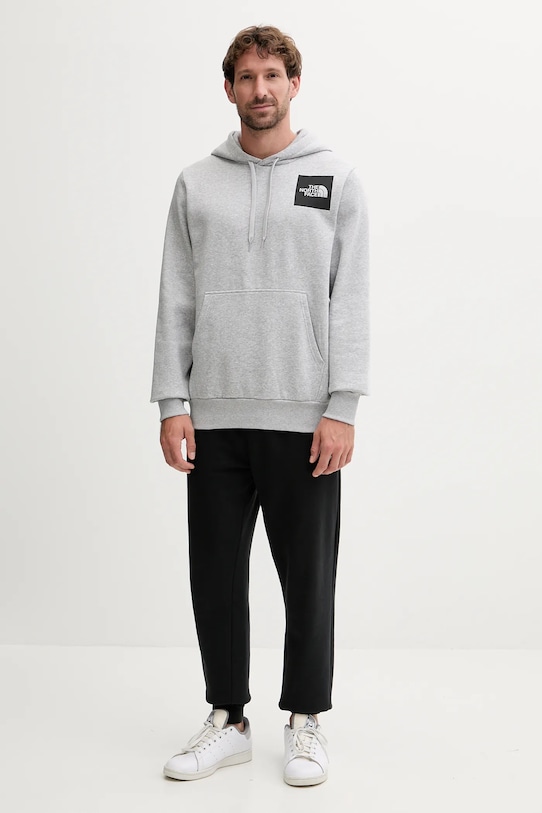 Pulover The North Face Fine NF0A89EUDYX1 siva AW25