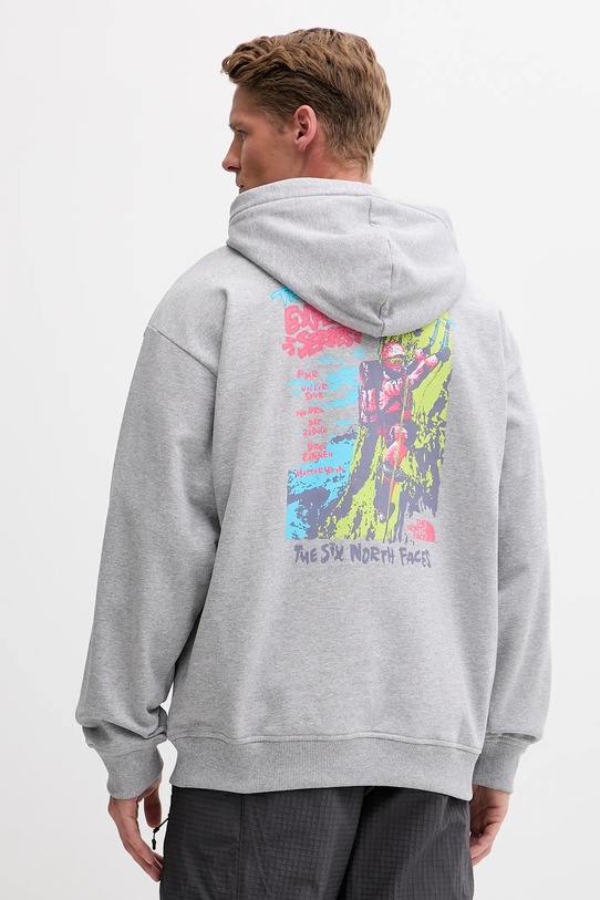 Îmbrăcăminte The North Face bluză Expedition Celebration NF0A8E3FDYX1 gri