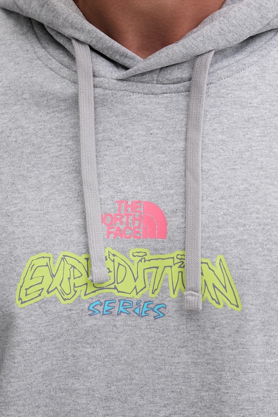 The North Face bluză Expedition Celebration NF0A8E3FDYX1 gri