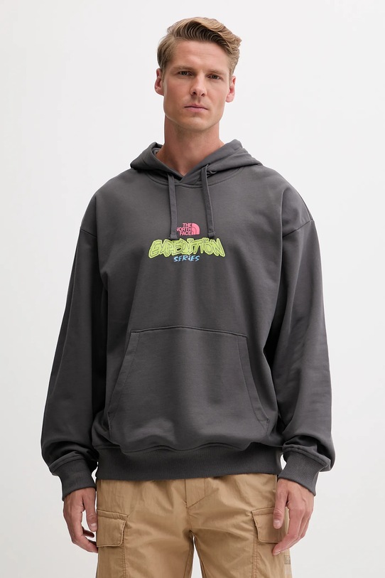 Дрехи Памучен суичър The North Face Expedition Celebration NF0A8E3FRHI1 сив