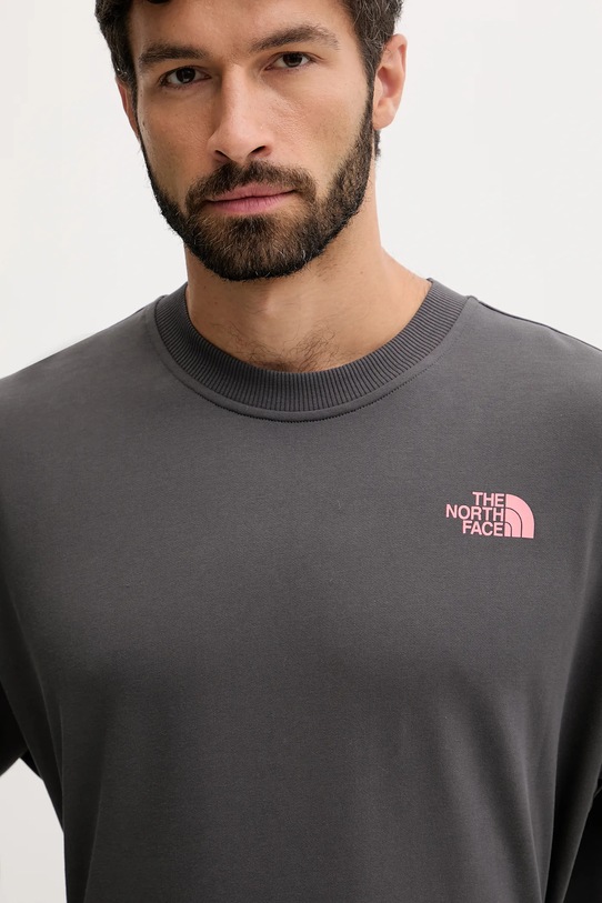 The North Face hanorac de bumbac Expedition Celebration gri NF0A8E3GRHI1