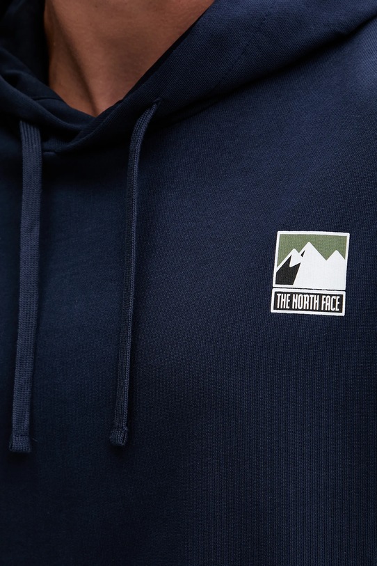 The North Face bluza bawełniana NF0A8E3N8K21 granatowy