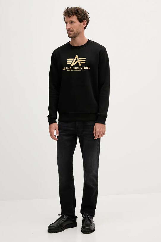 Alpha Industries bluza 146311.365 czarny AW25
