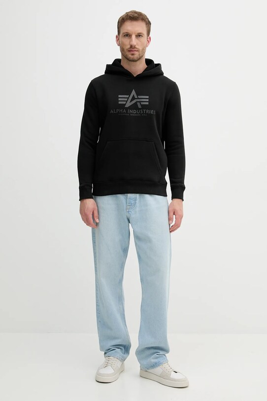 Alpha Industries bluza 146343.515 czarny AW25