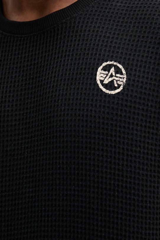 Alpha Industries bluza bawełniana 258300.03 czarny