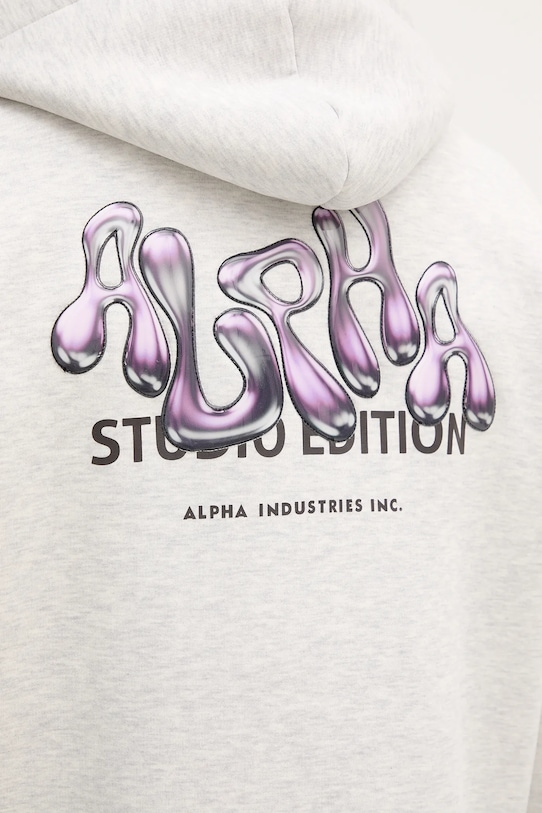 Alpha Industries bluza 156339.752 szary