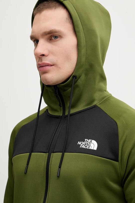 The North Face bluza treningowa Reaxion zielony NF0A8CNPDIW1