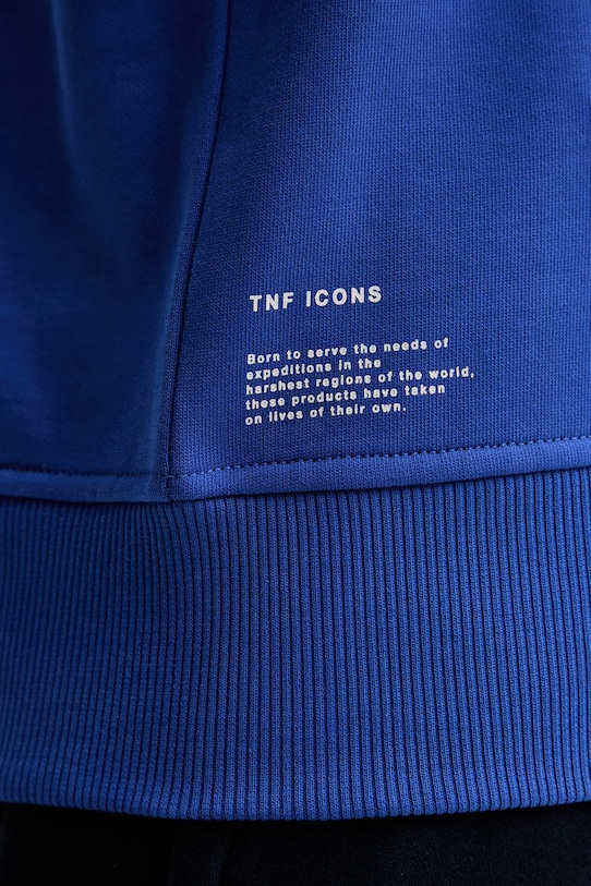 The North Face hanorac de bumbac Icon Relaxed NF0A8EU8CZ61 albastru