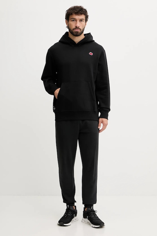 The North Face bluza bawełniana Icon Relaxed NF0A8EU8JK31 czarny AW25