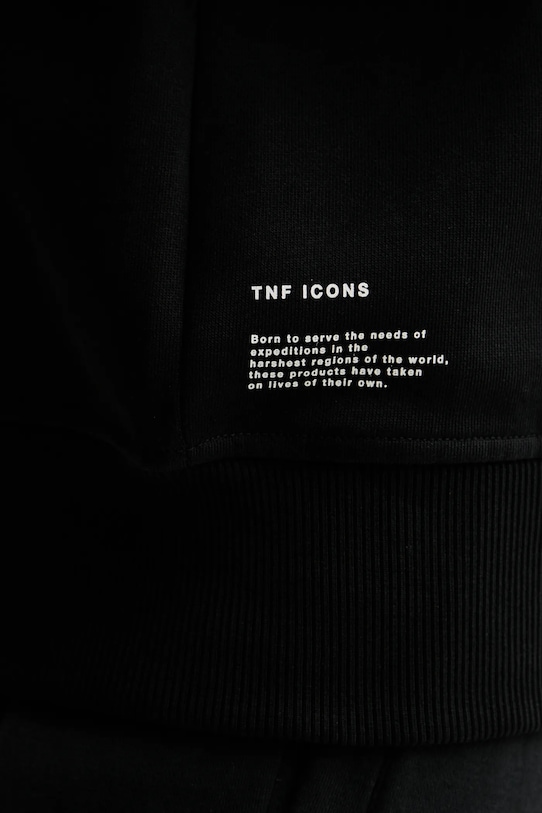 The North Face bluza bawełniana Icon Relaxed NF0A8EU8JK31 czarny