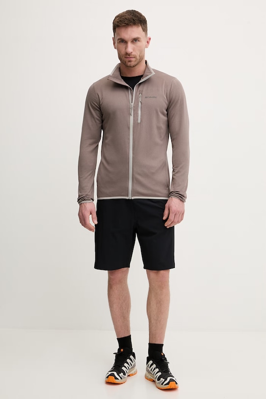 Columbia bluza outdoorowa Essential Hike 2136841 brązowy SS26