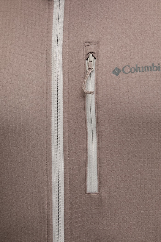 Columbia bluza outdoorowa Essential Hike 2136841 brązowy