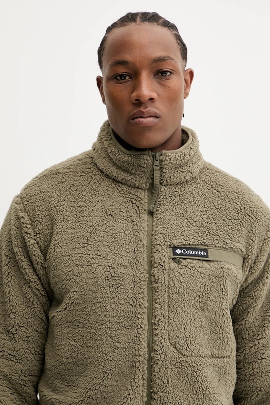 Outdoorová mikina Columbia Rugged Ridge zelená 2135481