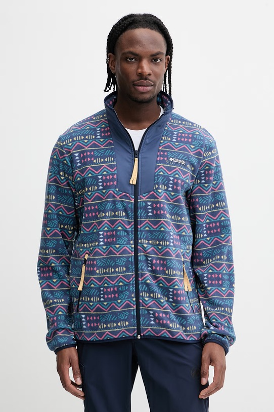 Columbia bluza outdoorowa Sequoia Grove bez kaptura granatowy 2135511