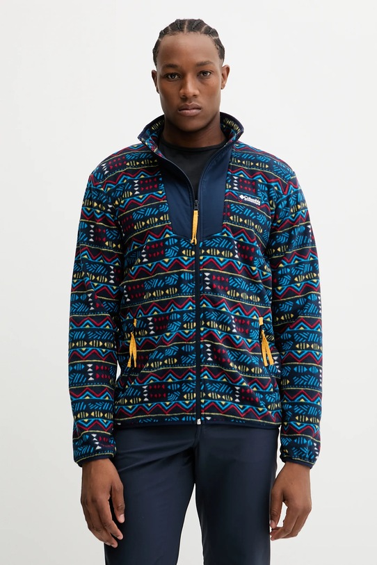 Columbia bluza outdoorowa Sequoia Grove bez kaptura granatowy 2135511