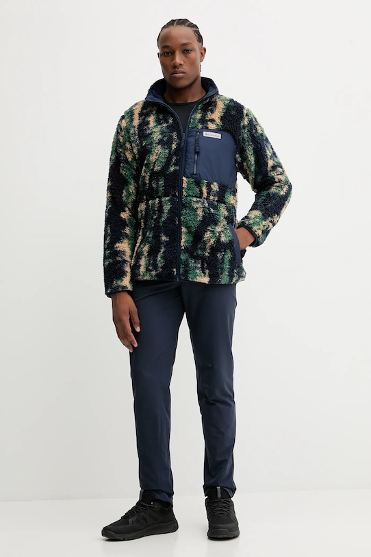 Odjeća Dvostrana outdoor dukserica Columbia Winter Pass 2135651 mornarsko plava